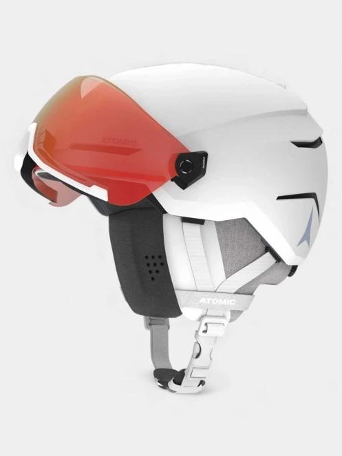 Atomic Savor Visor Photo bukósisak fehér színben 3