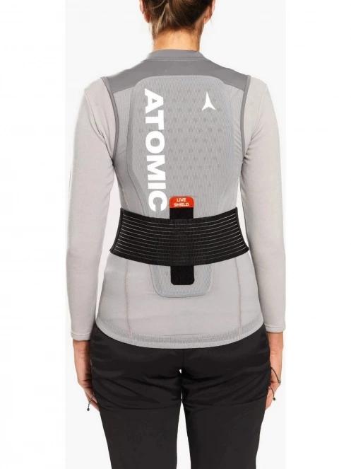 Atomic Live Shield Vest W női gerincprotektor szürke színben 3