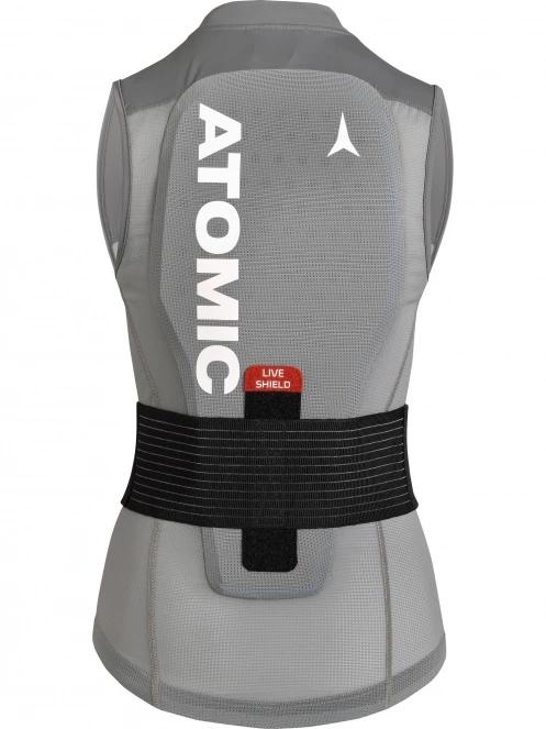 Atomic Live Shield Vest W női gerincprotektor szürke színben 5