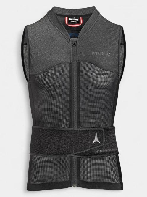 Atomic Live Shield Amid Vest M LV1 férfi protektor mellény szürke színben 2