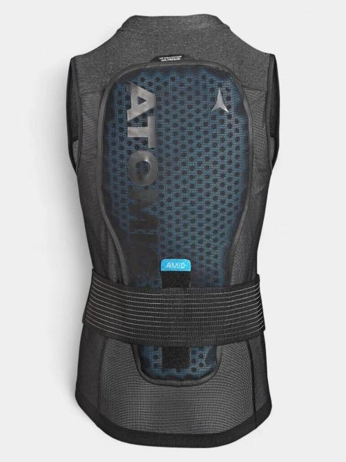 Atomic Live Shield Amid Vest M LV1 férfi protektor mellény szürke színben 3