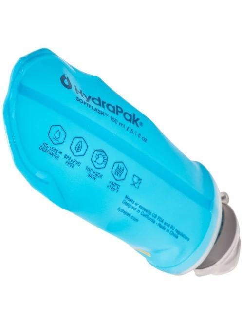 HYDRAPAK Softflask 150ML ivótasak kék színben 7