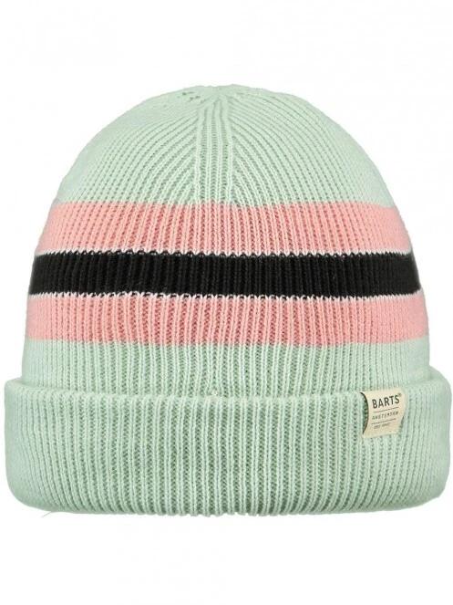 Barts Melona Beanie kötött sapka zöld színben 2
