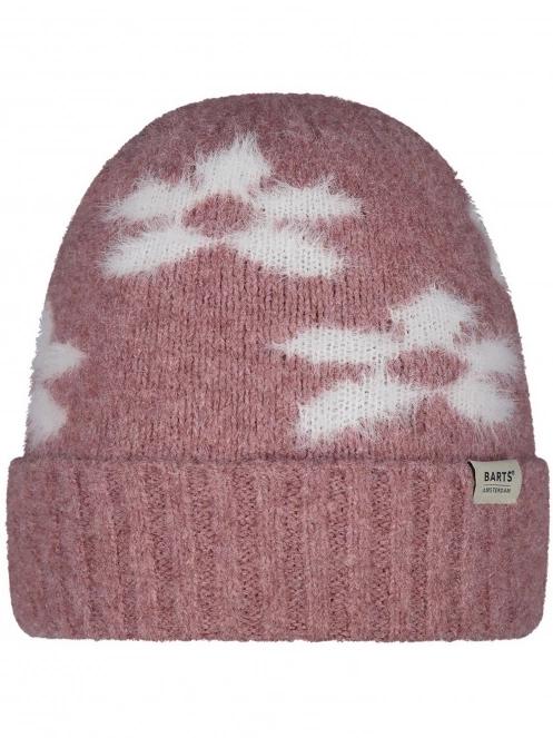 Barts Nive Beanie kötött sapka rózsaszín színben 2