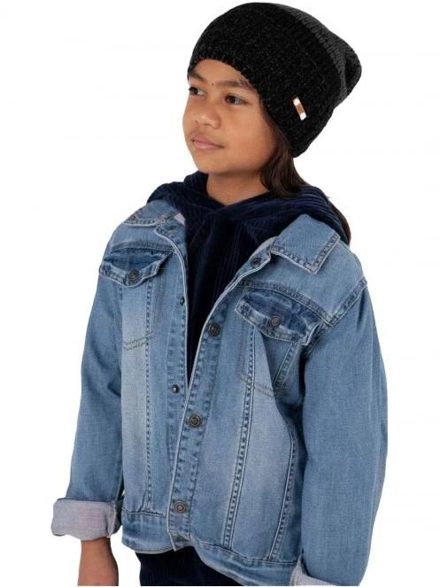 Barts Brighton Beanie Boys kötött sapka fekete színben 3