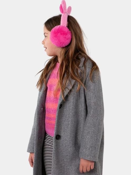 Barts Fluffie Earmuffs fülvédő magenta színben 4