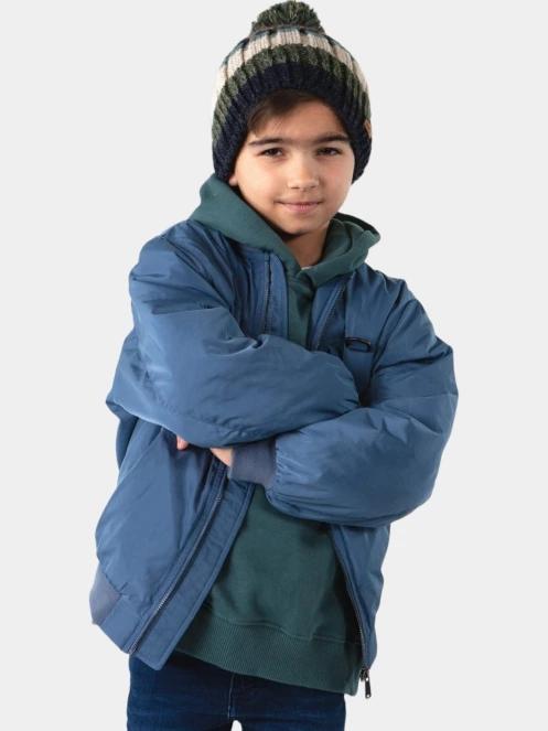 Barts Buck Beanie bojtos sapka oliva színben 3