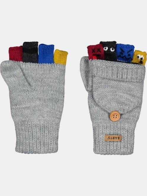 Barts Puppeteer Bumgloves kesztyű szürke színben 2