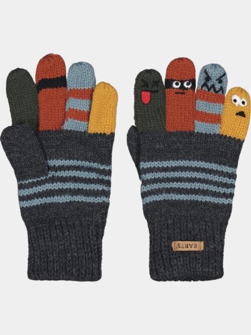 Barts Puppeteer Gloves kesztyű szürke színben 2