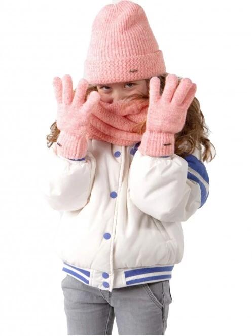 Barts Shae Gloves kesztyű rózsaszín színben 3
