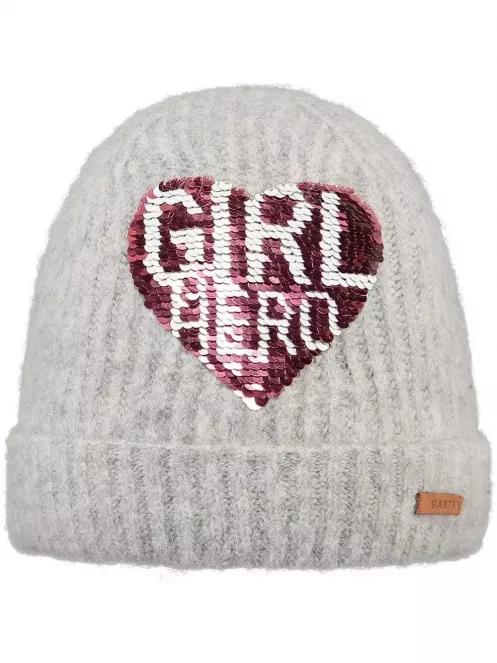 Barts Spaerkle Beanie sapka szürke színben 2