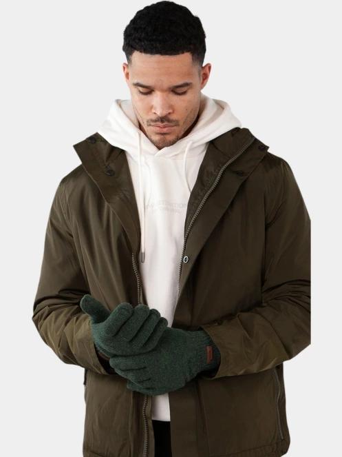 Barts Haakon Gloves férfi kesztyű zöld színben 3
