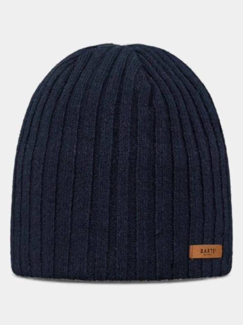 Barts Haakon Beanie férfi sapka sötétkék színben 2