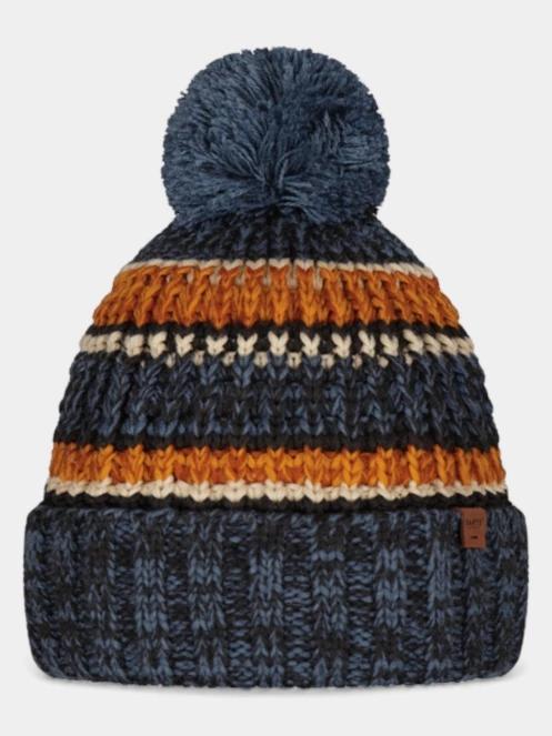 Barts Goser Beanie férfi bojtos sapka sötétkék színben 2