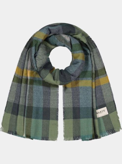 Barts Lowel Scarf férfi sál zöld színben 2