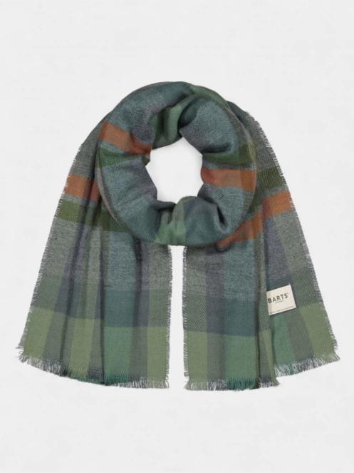 Barts Lowel Scarf férfi sál zöld színben 2