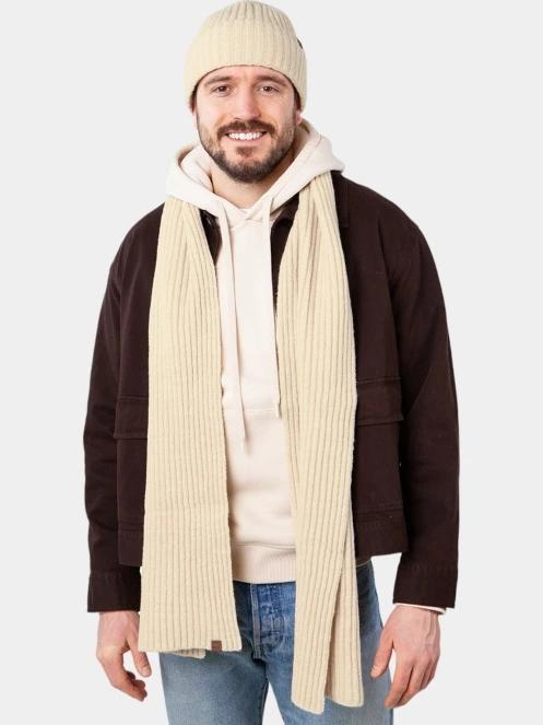Barts Wyon Beanie férfi sapka homok színben 5