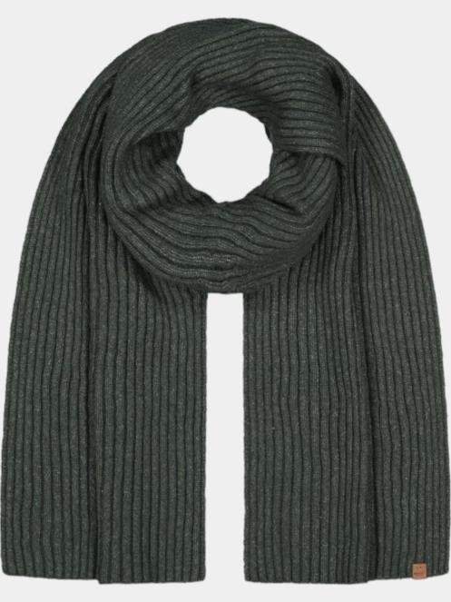 Barts Wyon Scarf férfi sál oliva színben 2