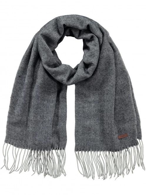 Barts Soho Scarf férfi sál szürke színben 2