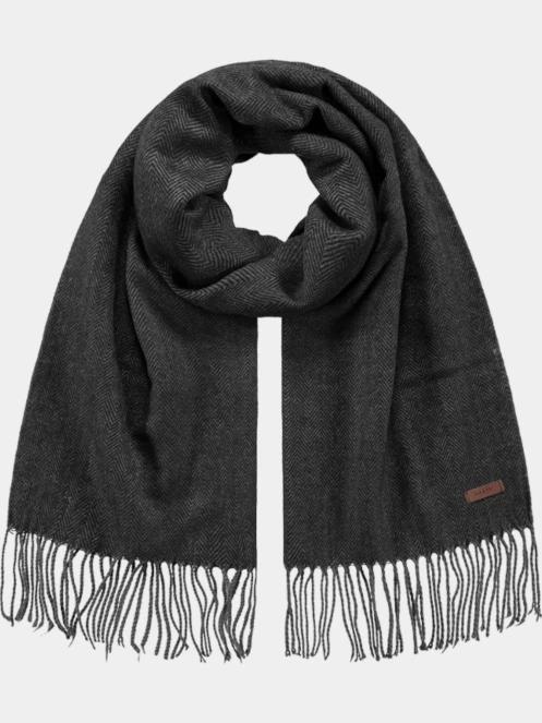 Barts Soho Scarf férfi sál fekete színben 2