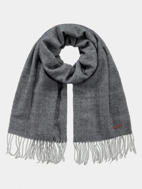 Barts Soho Scarf férfi sál szürke színben 2