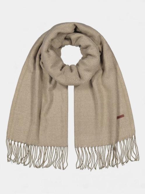 Barts Soho Scarf férfi sál barna színben 2