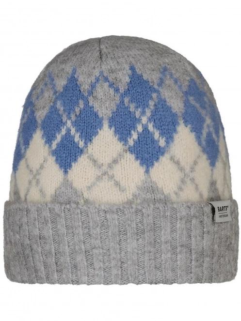 Barts Rusket Beanie férfi kötött sapka szürke színben 2