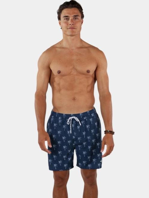 Barts Bernardou Shorts férfi fürdőnadrág sötétkék színben 2