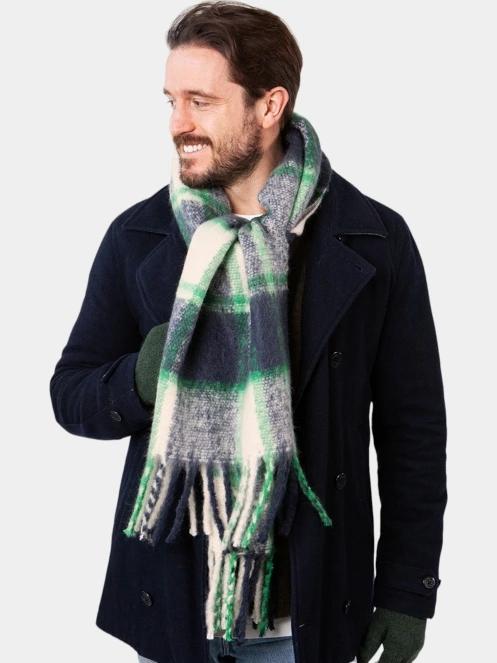 Barts Geremy Scarf férfi sál sötétkék színben 4