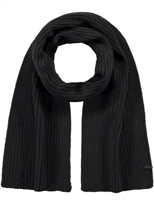 Barts Wilbert Scarf férfi sál fekete színben 2