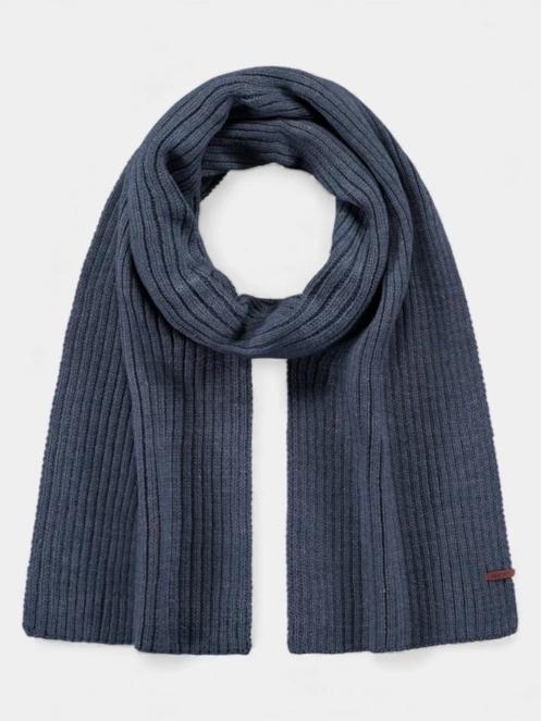 Barts Wilbert Scarf férfi sál kék színben 2