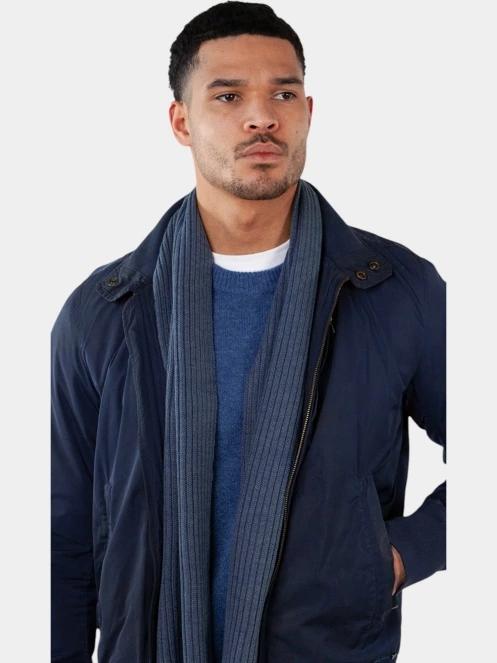 Barts Wilbert Scarf férfi sál kék színben 3