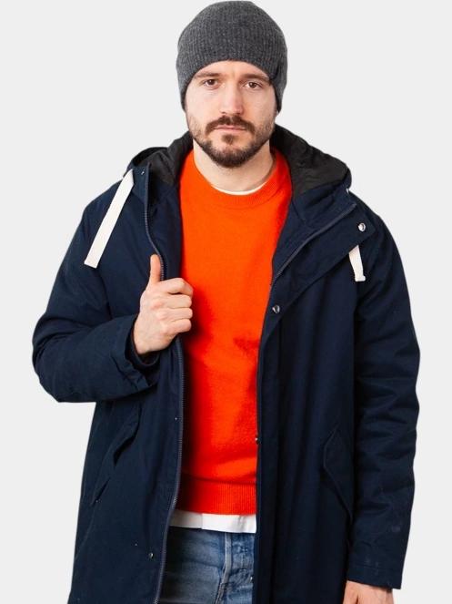 Barts Rhodoz Beanie férfi sapka szürke színben 3