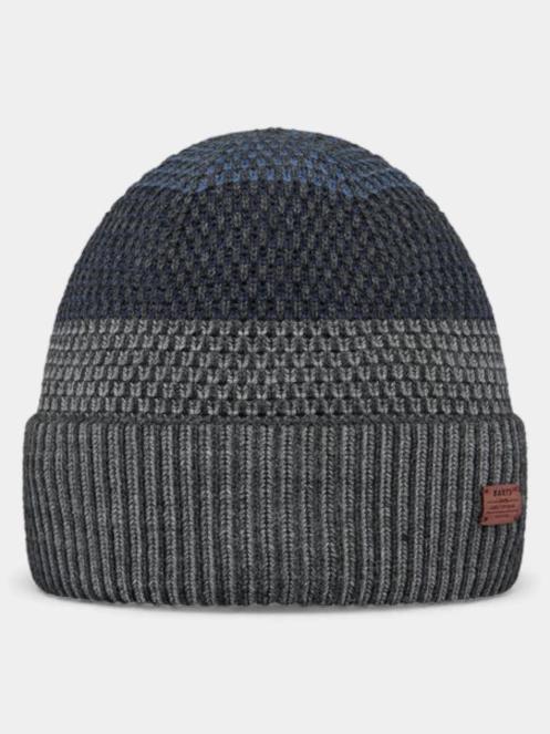 Barts Miguen Beanie férfi sapka szürke színben 2