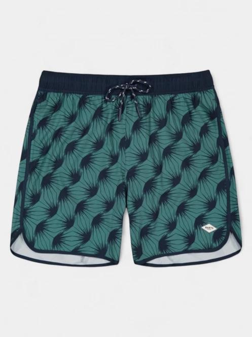 Barts Crampton Shorts férfi fürdőnadrág zöld színben 3