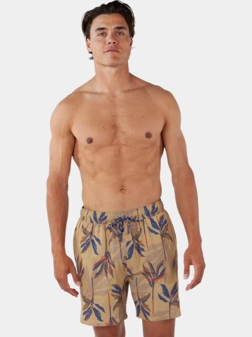 Barts Fervis Shorts férfi fürdőnadrág barna színben 2