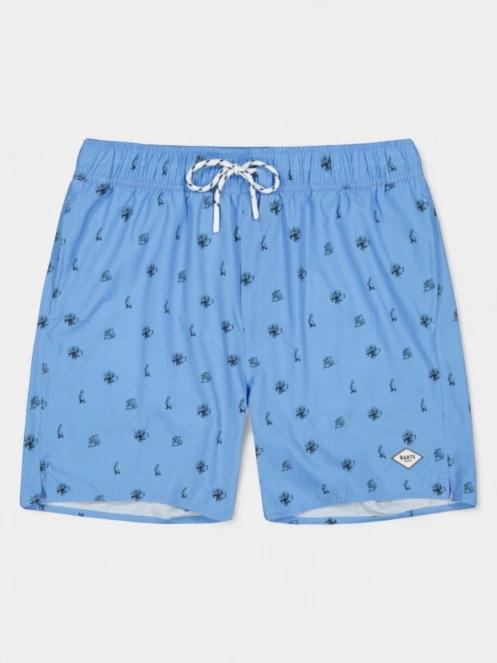 Barts Jerrick Shorts férfi fürdőnadrág kék színben 3