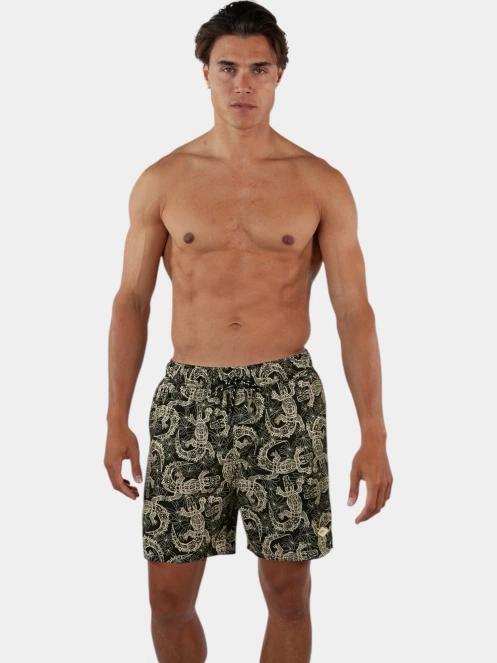 Barts Kinghorn Shorts férfi fürdőnadrág fekete színben 2