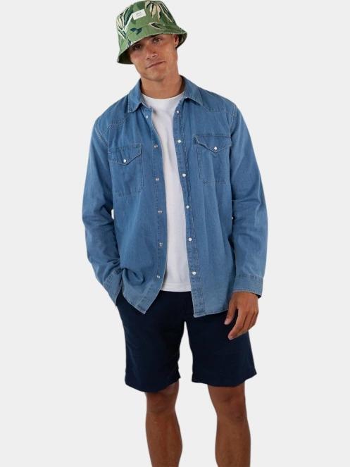 Barts Lowan Hat bucket hat zöld színben 3