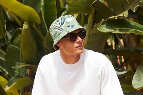 Barts Lowan Hat bucket hat zöld színben 4