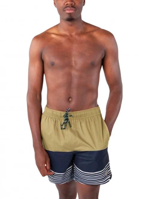 Barts Newoll Shorts férfi beach short barna színben 2