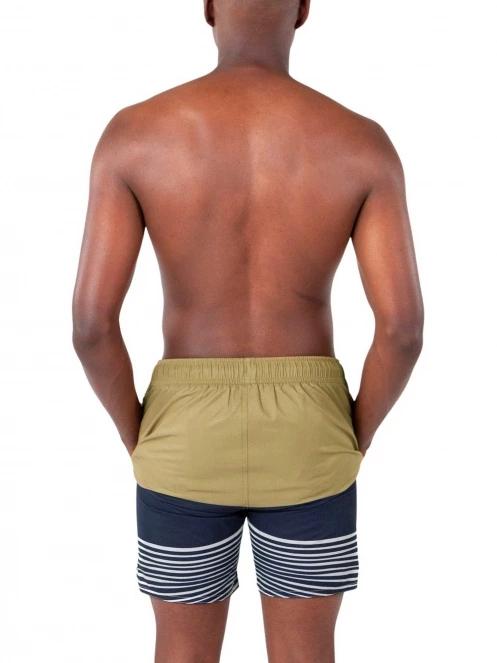 Barts Newoll Shorts férfi beach short barna színben 4