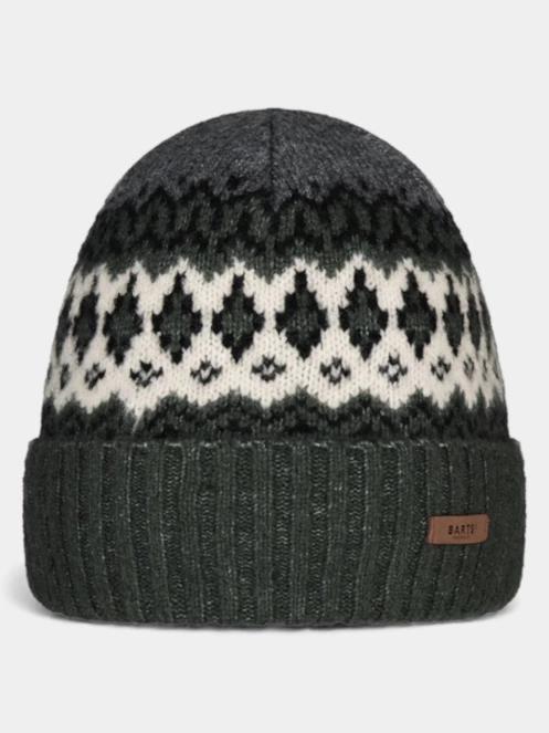 Barts Gregorys Beanie férfi sapka zöld színben 2