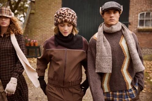 Barts Skaga Scarf férfi sál barna színben 4