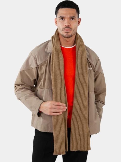 Barts Wyoni Scarf férfi sál barna színben 3