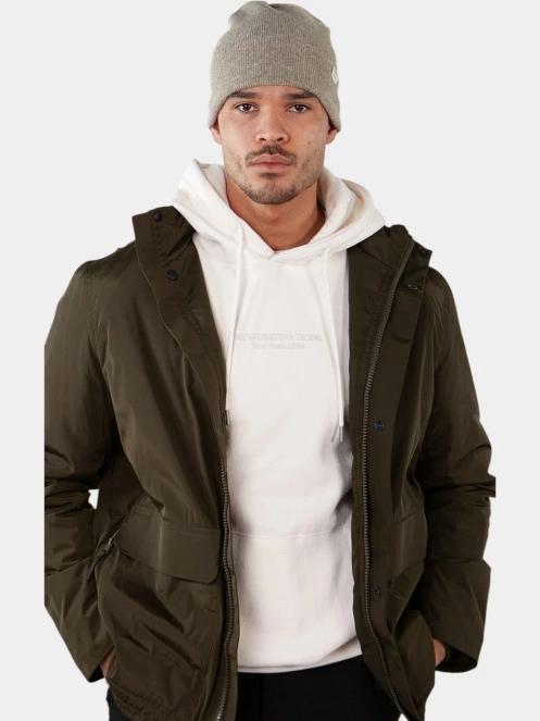 Barts Vidat Beanie férfi sapka barna színben 2