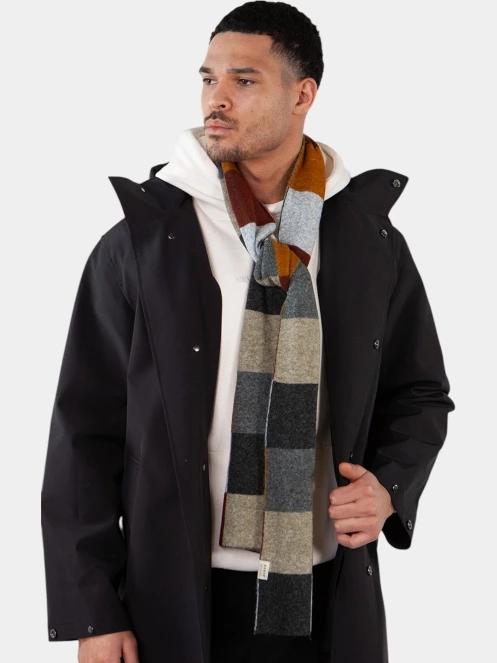 Barts Vidat Scarf férfi sál narancssárga színben 4