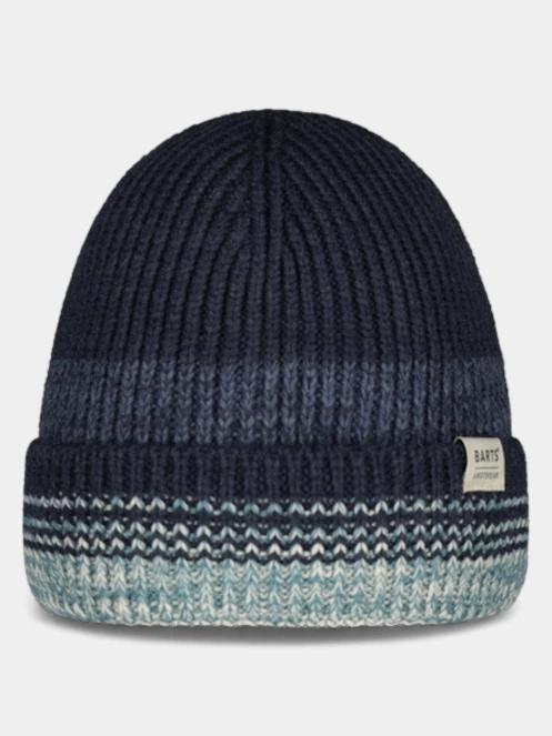 Barts Eiron Beanie férfi sapka sötétkék színben 2