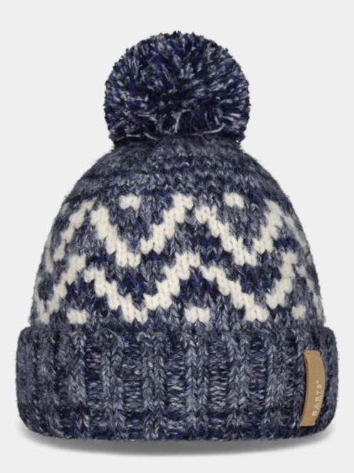 Barts Desper Beanie férfi sapka sötétkék színben 2