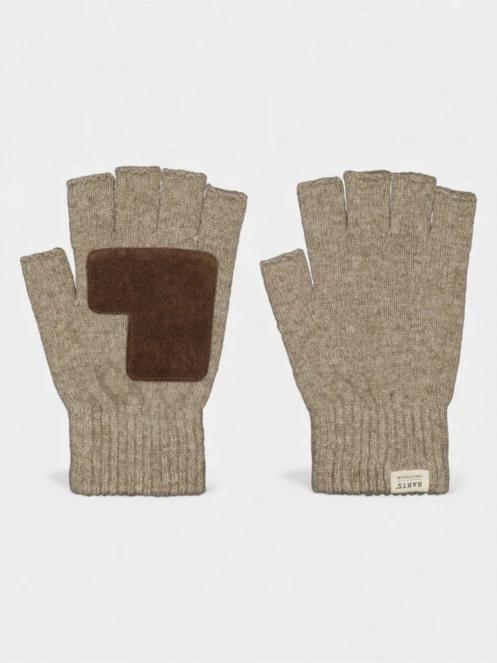 Barts Vidat Fingerless Gloves férfi kesztyű barna színben 2